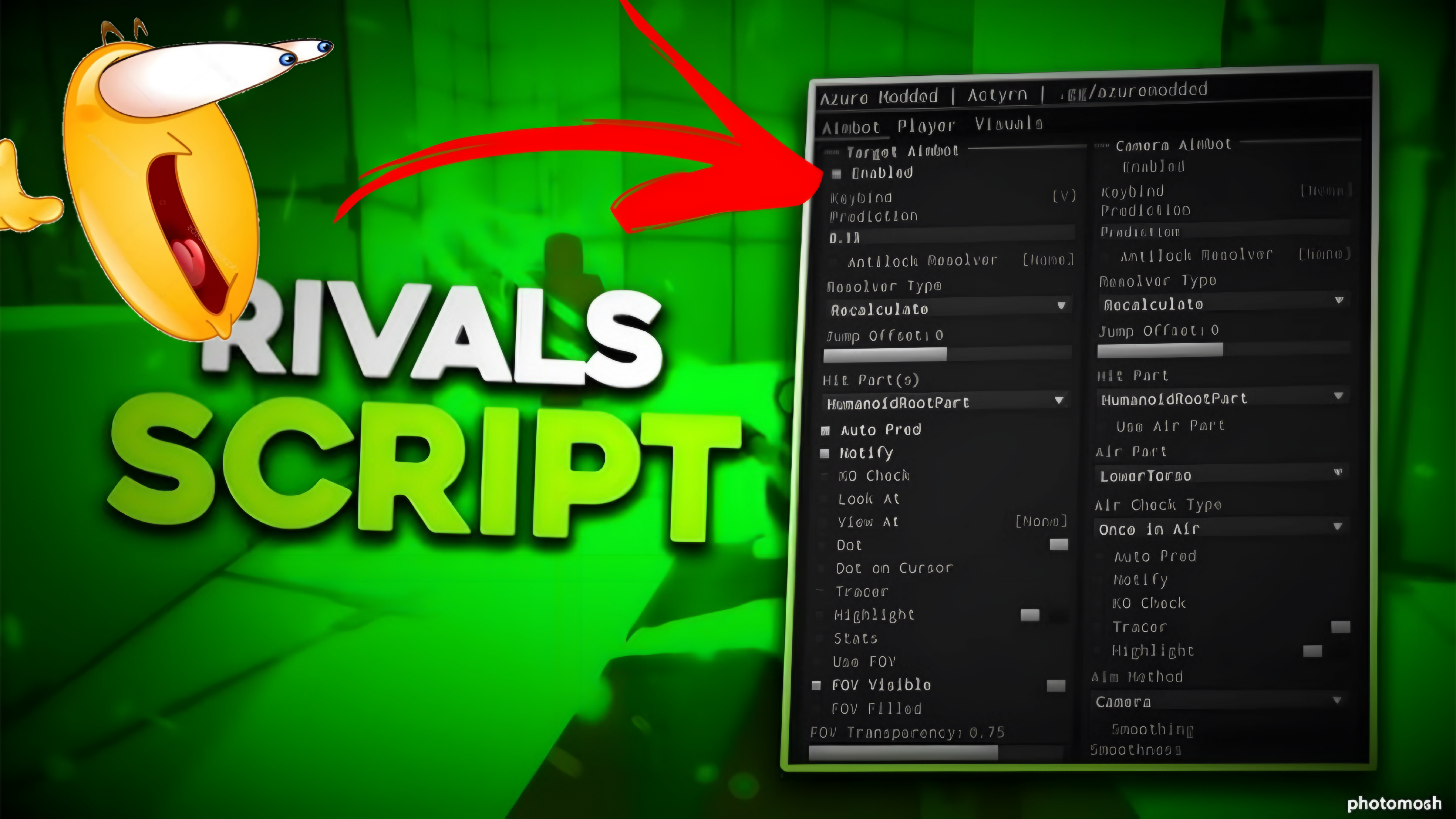 Rivals Script Roblox gameplay showing FPS combat and multiplayer shooting battles